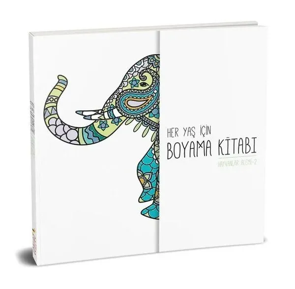 Her Yaş için Çek Kopart Boyama Kitabı - Hayvanlar Alemi 2