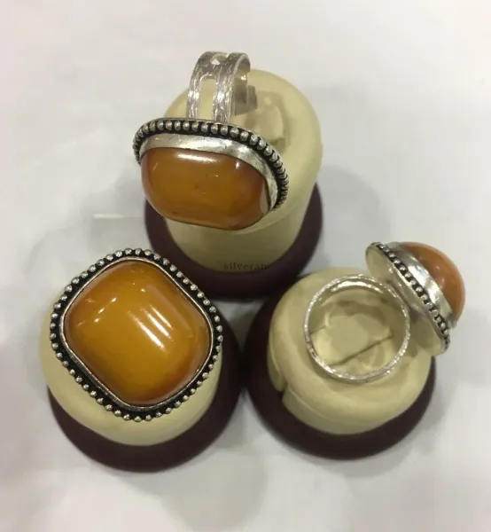 Sterling Silver Ring Stone