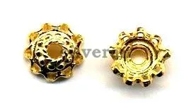 Silver Beads - Gold Vermeil