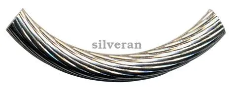 Tube Beads - Diamond Cut