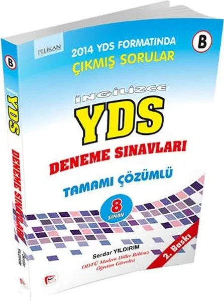 İngilizce YDS Deneme Testleri Tamamı Çözümlü (8 Test)