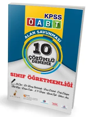 2017 ÖABT Sınıf Öğretmenliği Çözümlü 10 Deneme