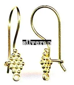 Silver Beads Gold Vermeil