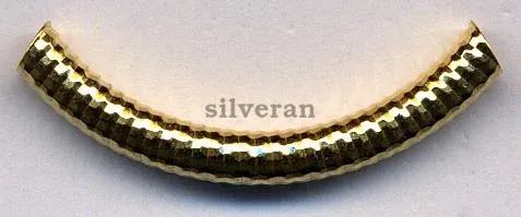 Gold Vermeil - Tube Beads