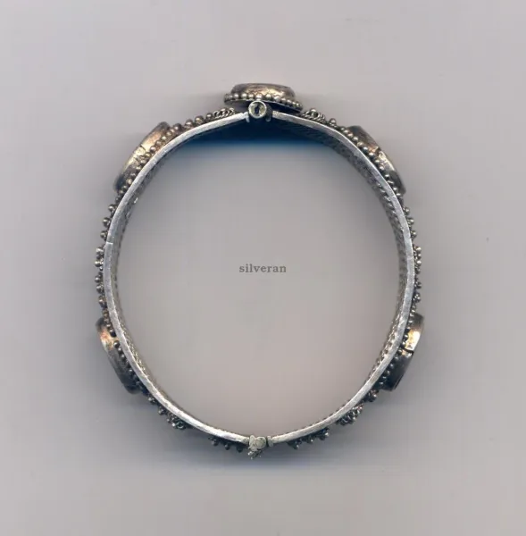 Gümüş Bileklik HBB001 - Silber Perlen