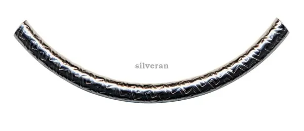 Tube Beads - Diamond Cut