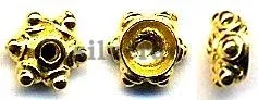 Silver Beads - Gold Vermeil