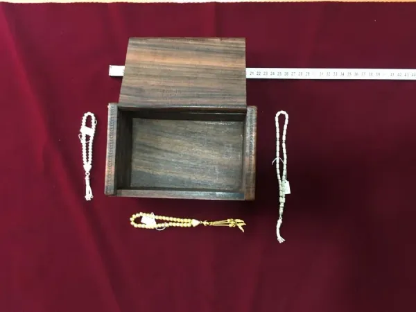 Ahşap Kutu - Ahşap Kutu - Wooden Box - صندوق خشبي -  - Silber Perlen