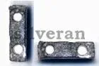 Link Beads Hammered
