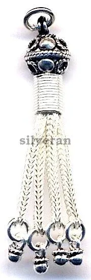 Silver Tassel Small