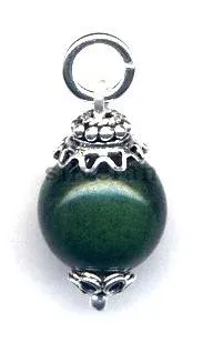 Gümüş Kolye Ucu Taşlı, Silver Pendant Stone, قلادة تخريمية فضية ،