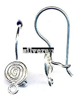 Gümüş Ara Malzemeler Parlak - Bright Finish Silver Beads