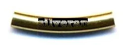 Gold Vermeil - Tube Beads