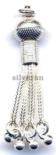 Silver Tassel Small