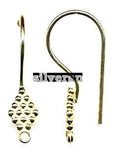 Silver Beads Gold Vermeil