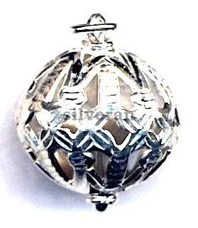 Sterling Silver Drop Beads