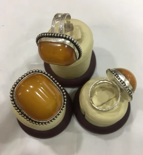 Sterling Silver Ring Stone