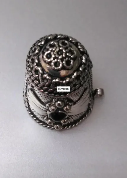 Silver Sewing Thimble