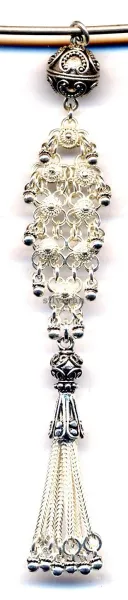 Silver Tassel  Arty Style