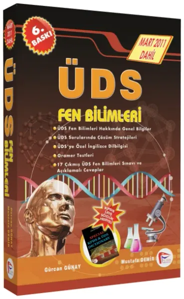 Pelikan ÜDS Fen Bilimleri; 2002-2008 Çıkmış ÜDS Soruları