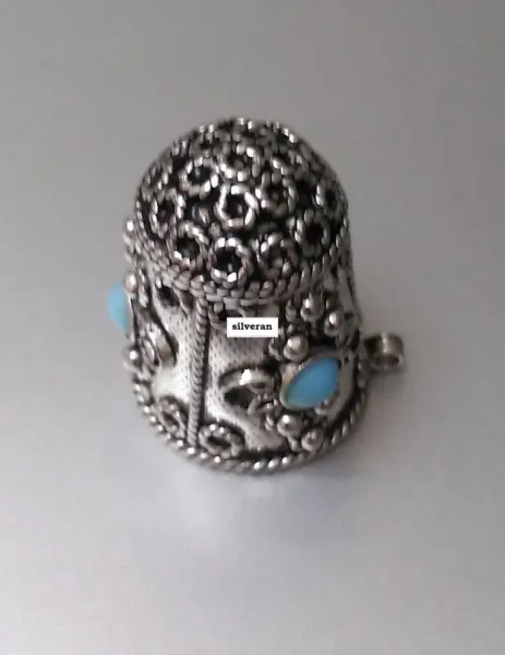 Silver Sewing Thimble