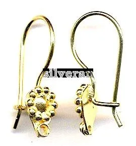Silver Beads Gold Vermeil