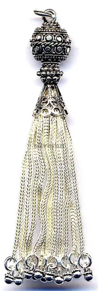 Silver Tassels Turkish