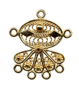 Gold Vermeil - Chandelier Earrings
