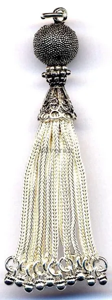 Silver Tassels Turkish