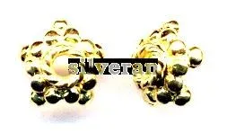 Gold Vermeil - Bead Caps