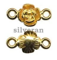 Silver Beads - Gold Vermeil