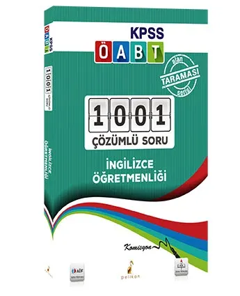 Kpss ÖABT İngilizce Öğretmenliği  1001 Çözümlü Soru 2018
