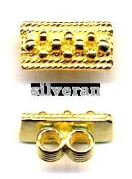 Gold Vermeil  - Separator Bars
