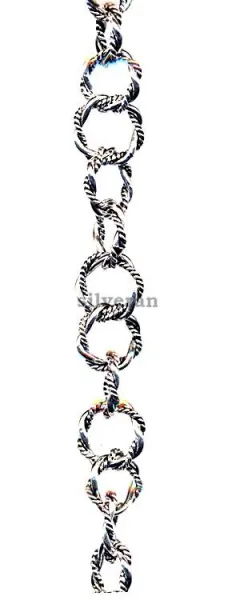 Silver Chain - Multi Twisted