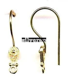 Silver Beads Gold Vermeil