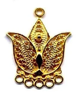 Gold Vermeil - Chandelier Earrings
