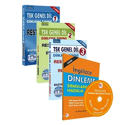 TSK Genel Dil Dinleme Sınavlarına Hazırlık Seti 2015 + İngilizce Dinle