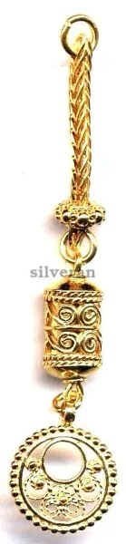 Silver Tassels - Gold Vermeil