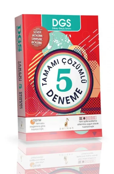 DGS Tamamı Çözümlü 5 Deneme 2017 A.Y. Doğan