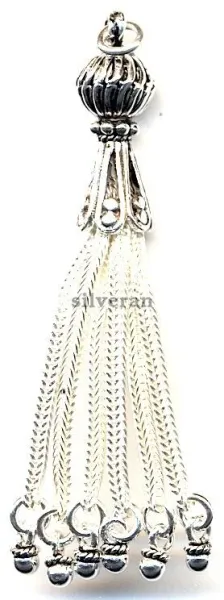 Silver Tassels Turkish