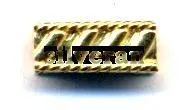 Gold Vermeil - Tube Beads