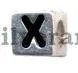 Alphabet Beads Flat Edge - Small