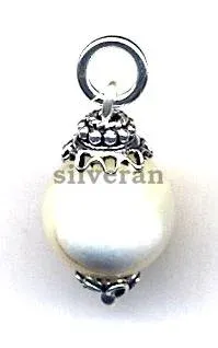 Gümüş Kolye Ucu Taşlı, Silver Pendant Stone, قلادة تخريمية فضية ،