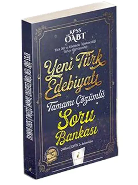 KPSS ÖABT Yeni Türk  Edebiyatı Tamamı Çözümlü Soru Bankası