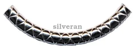 Tube Beads - Diamond Cut