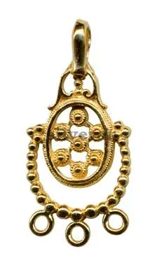 Gold Vermeil - Chandelier Earrings