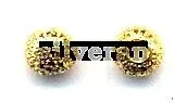 Silver Beads Gold Vermeil