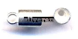 TP26958BRT - Gümüş Yaldızlı Deri KU İki Kiit - Bright Finish Silver Cl