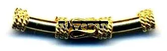 Gold Vermeil - Tube Beads
