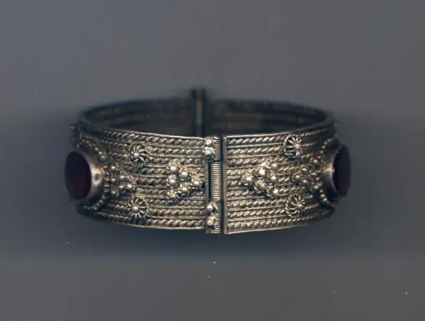 Gümüş Bileklik HBB001 - Silber Perlen
